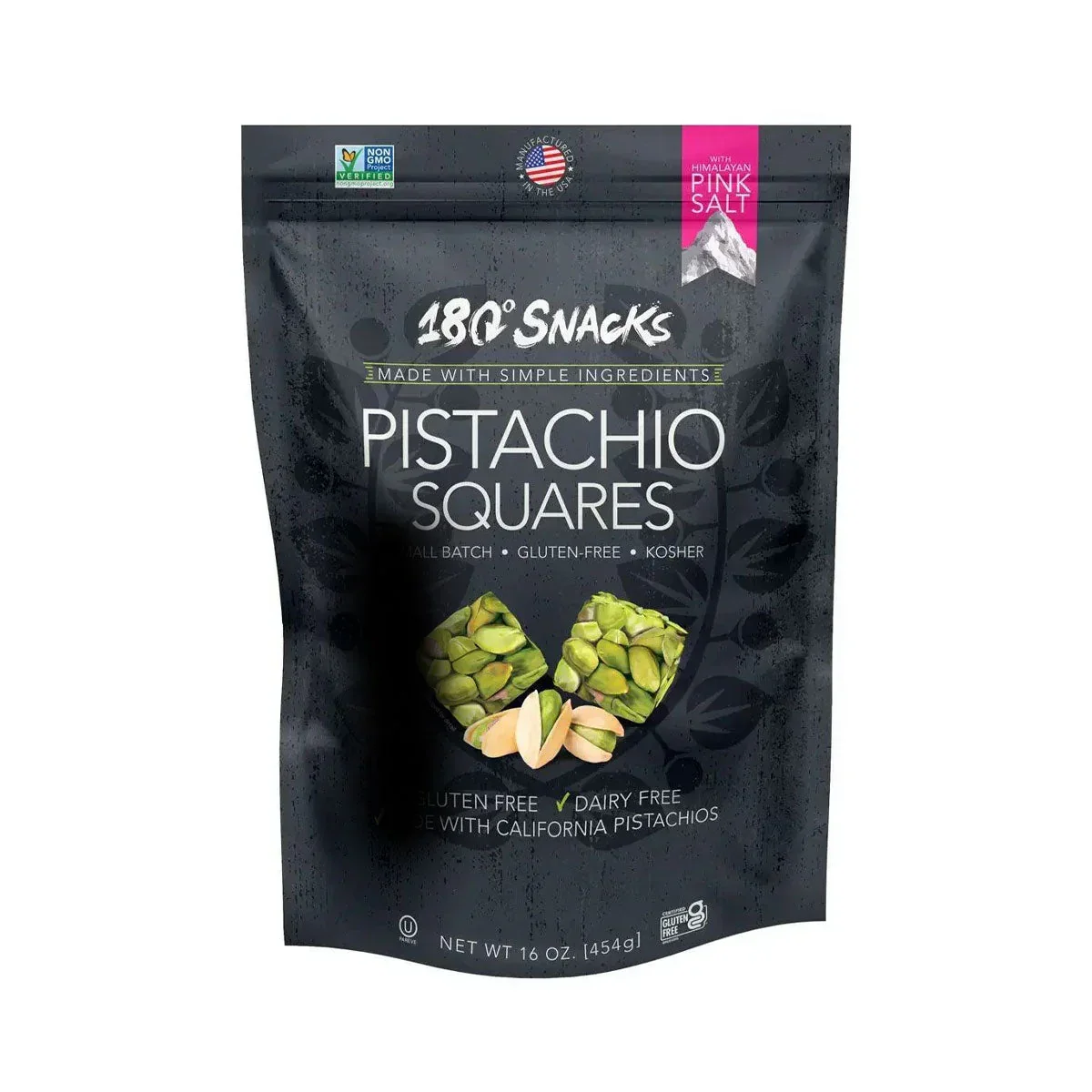 180° Snacks Pistachio Squares (454g)
