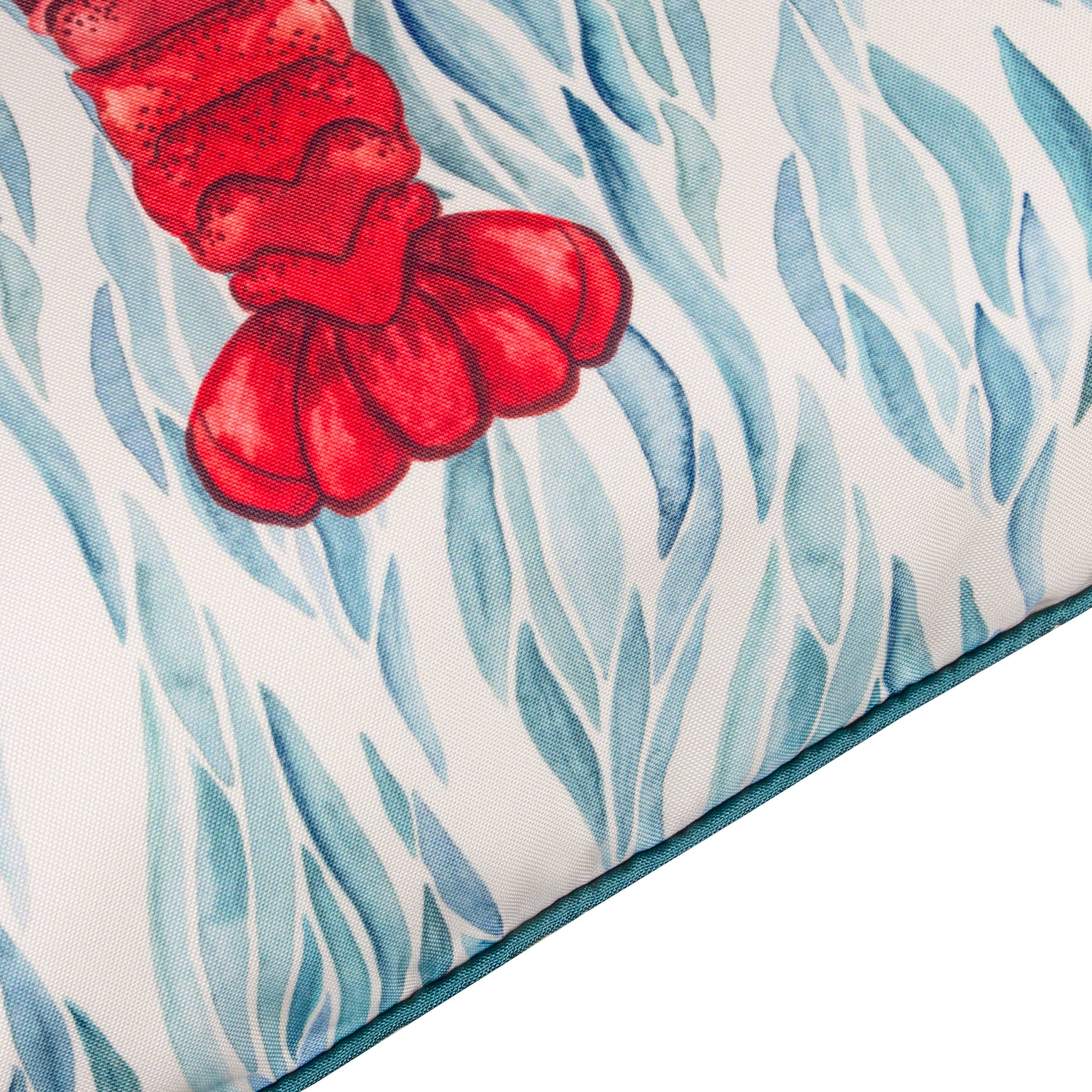 Abersoch Lobster Outdoor Cushion Marine Polyester Filled (45x45cm) - Image 5