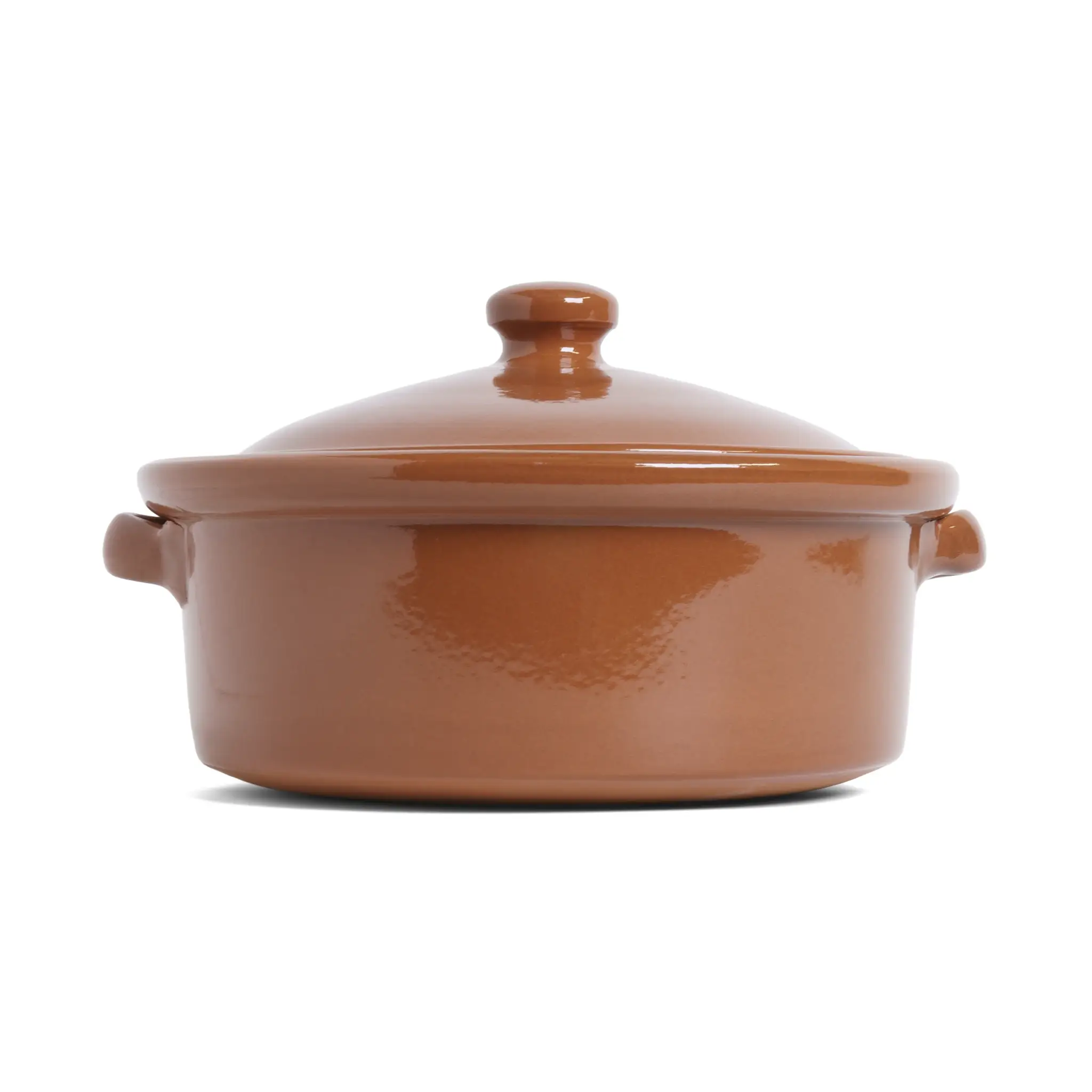 ABS Pottery Casserole - Natural Brown (2 Litre) - Image 3