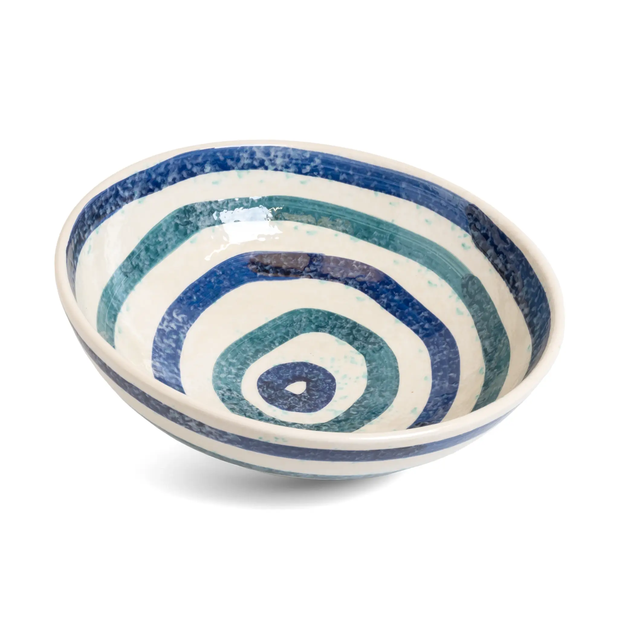 ABS Pottery Serving Bowl Waves: 32cm