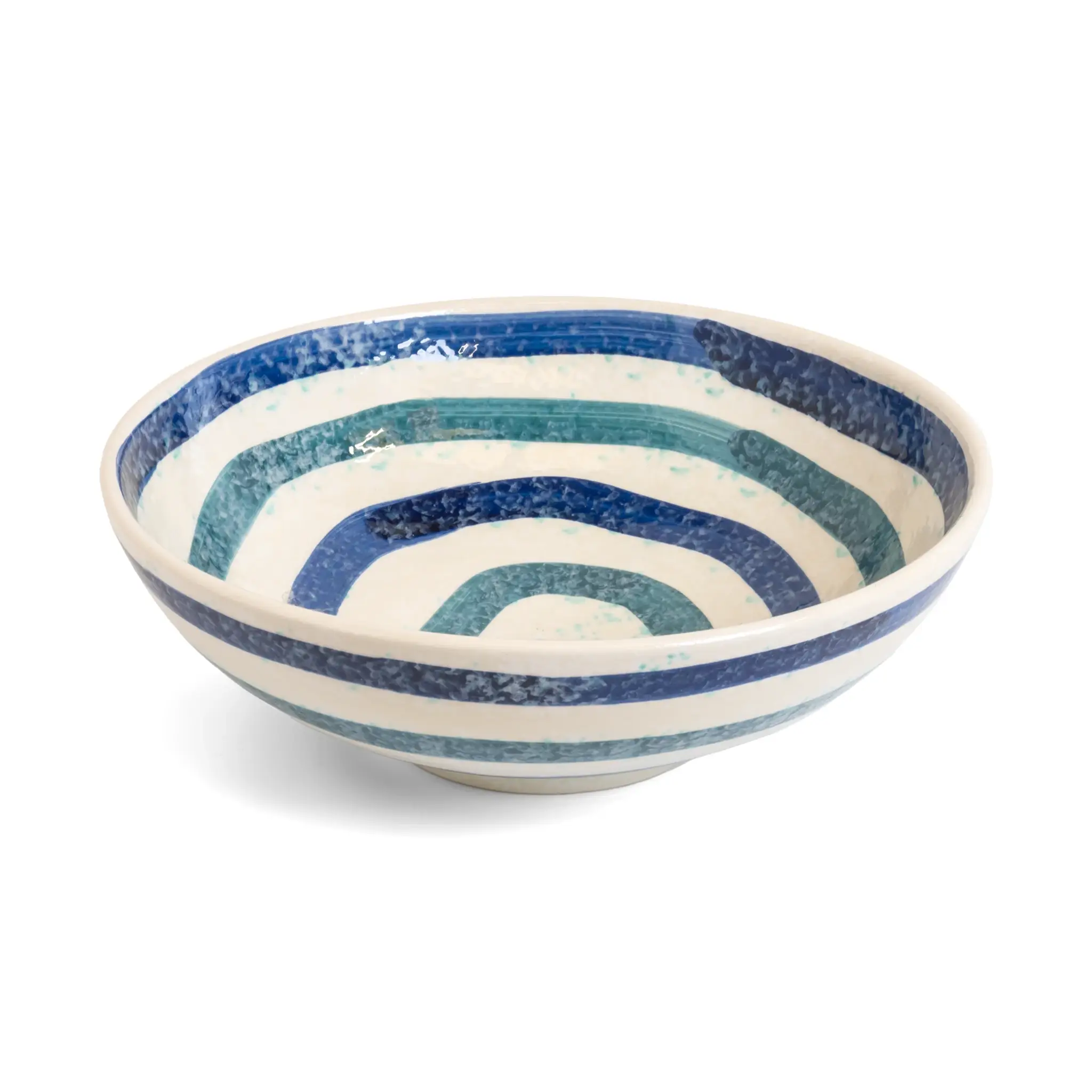 ABS Pottery Serving Bowl Waves: 32cm - Image 2