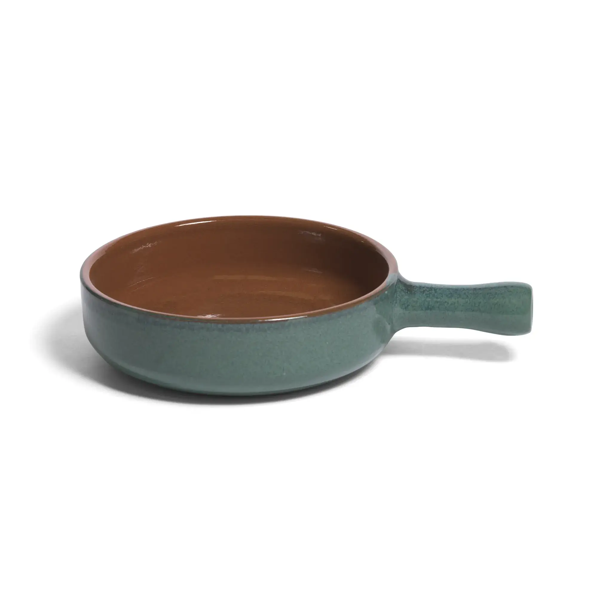 ABS Pottery Traditional Pan - Peacock Green (20cm)
