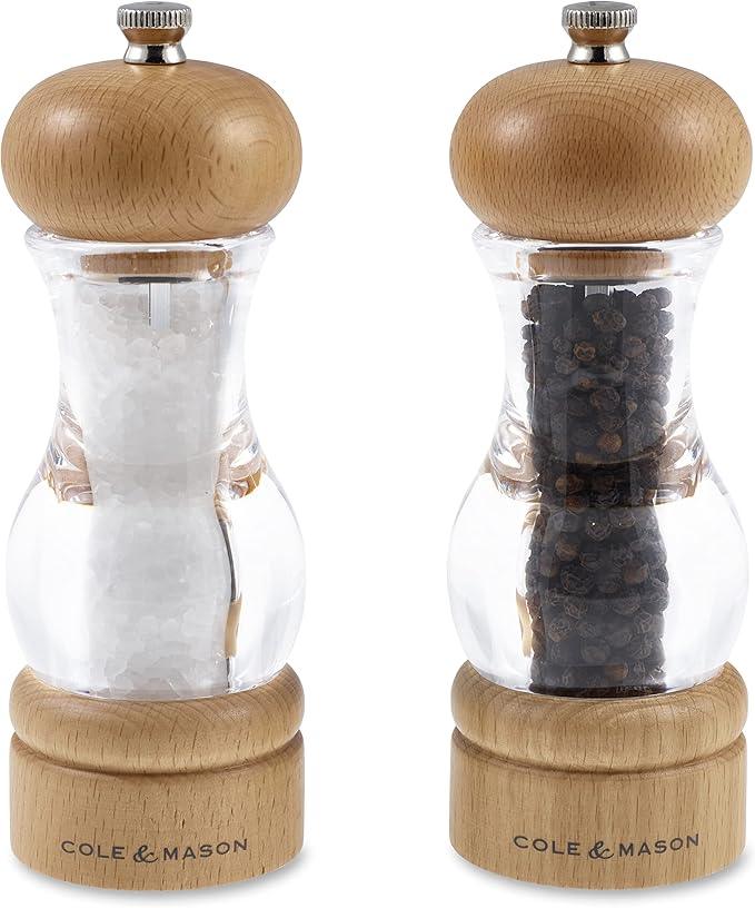AdHoc Cole & Mason 105 Beech Salt & Pepper Mill Set