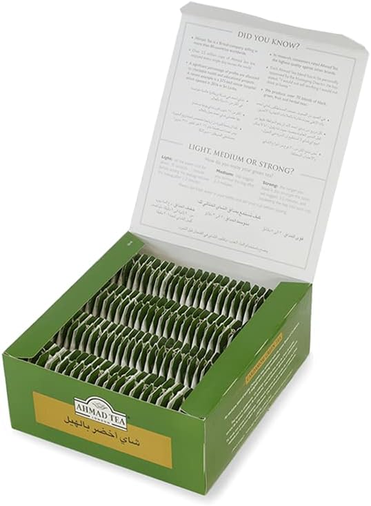 Ahmad Tea Cardamon Green Teabag (100Bags) - Image 2
