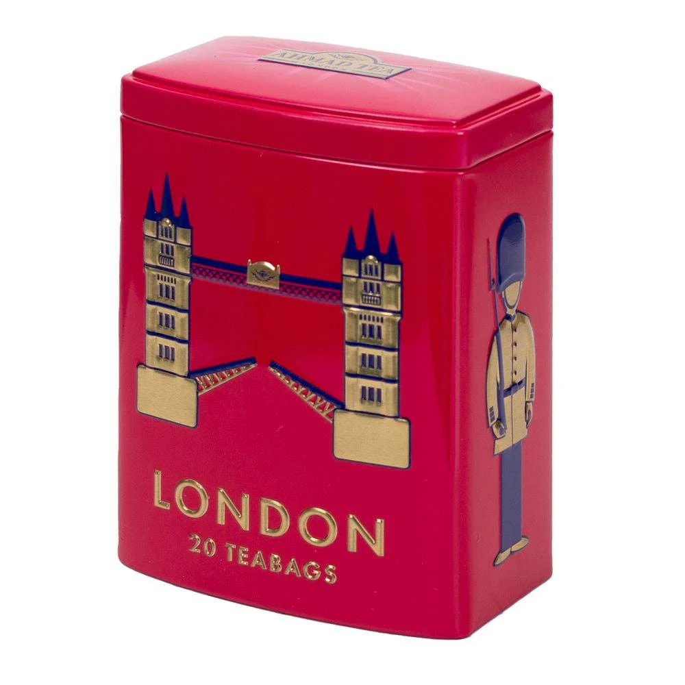 Ahmad Tea Colourful London Caddy English Breakfast (20 bags) - Image 3