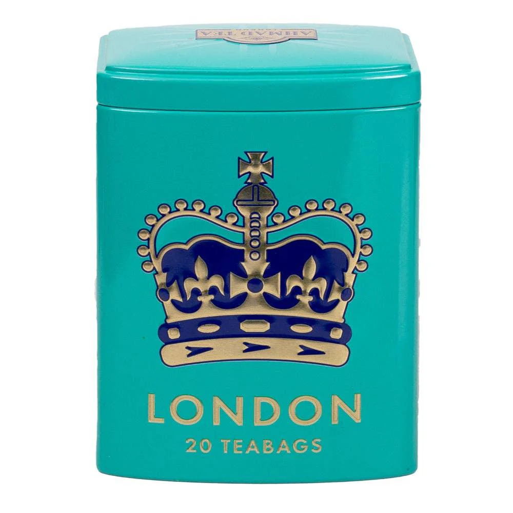 Ahmad Tea Colourful London Caddy English Tea No.1 (20 bags)