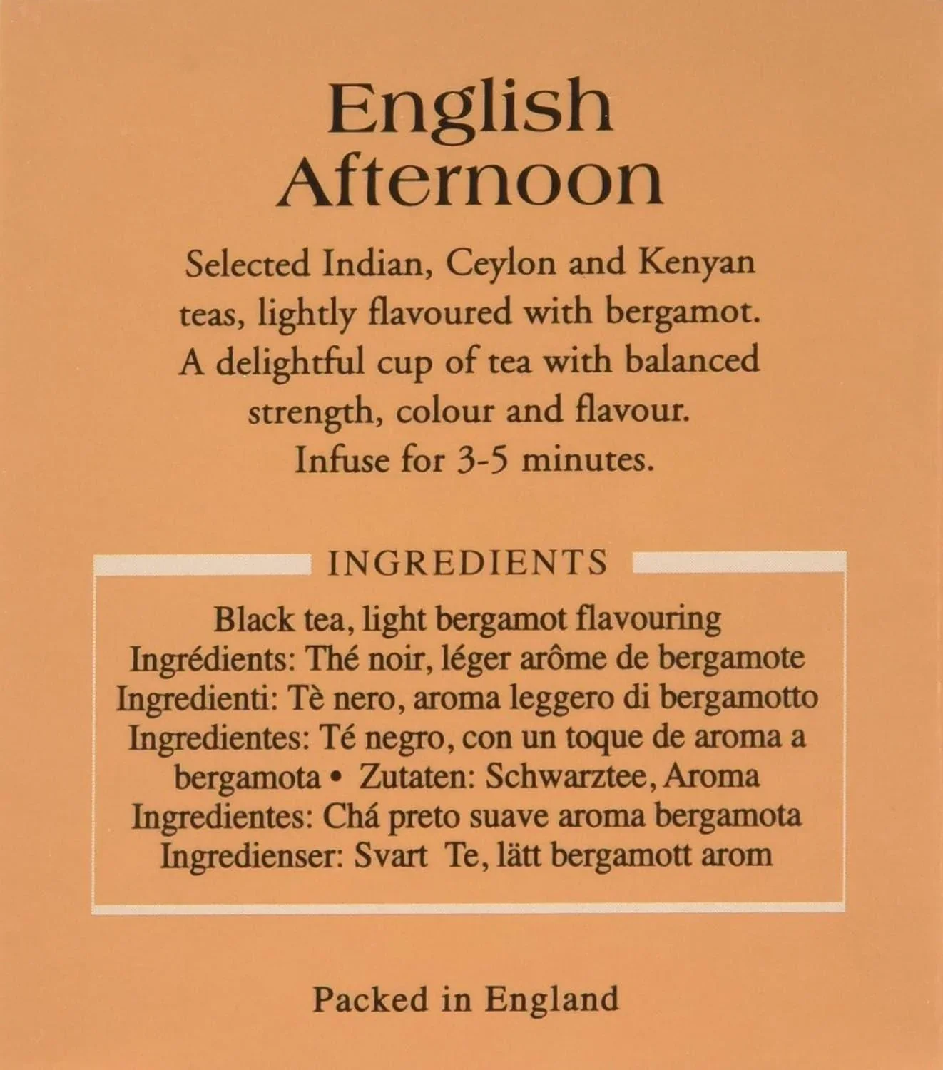 Ahmad Tea English Afternoon Tea Bags (20 bags) - Image 2