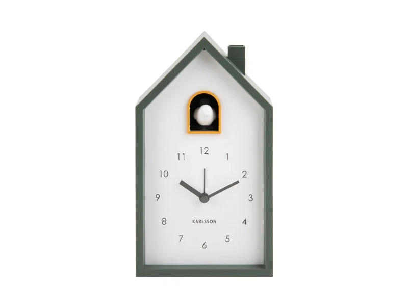 Karlsson Alarm Clock Modern Cuckoo - Jungle green - Image 3