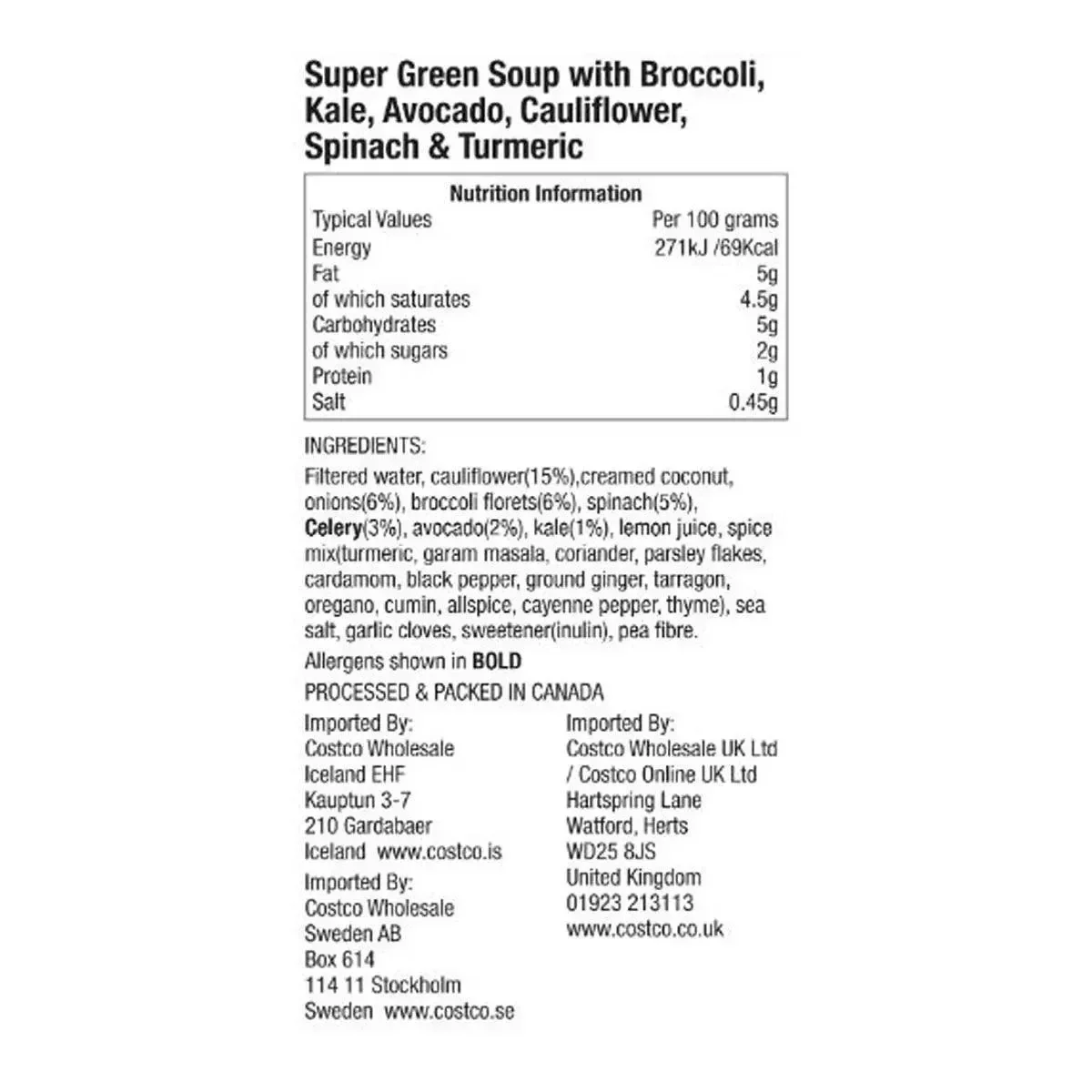 Allen Family Foods Classic Super Green Soup (8x411g) - Image 4