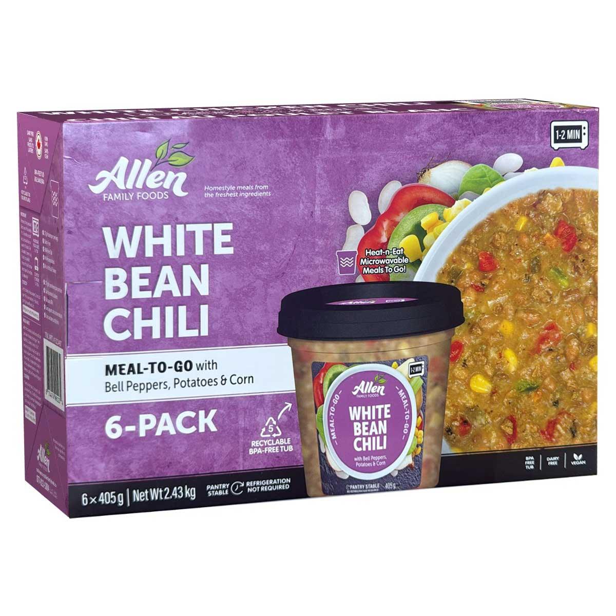 Allen Family Foods White Bean Chilli (6x405g)