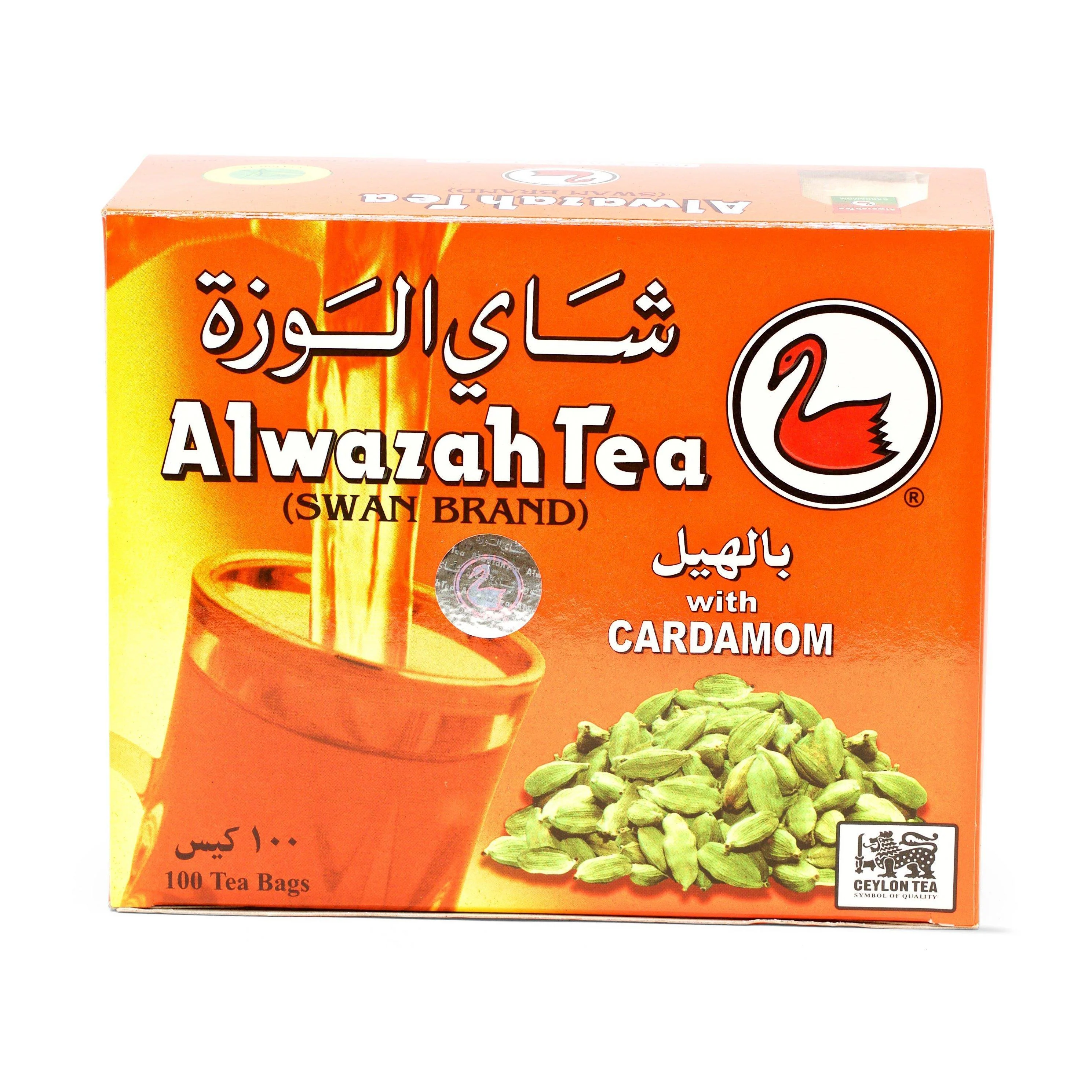Alwazah Tea Cardamom Tea Bags (100)