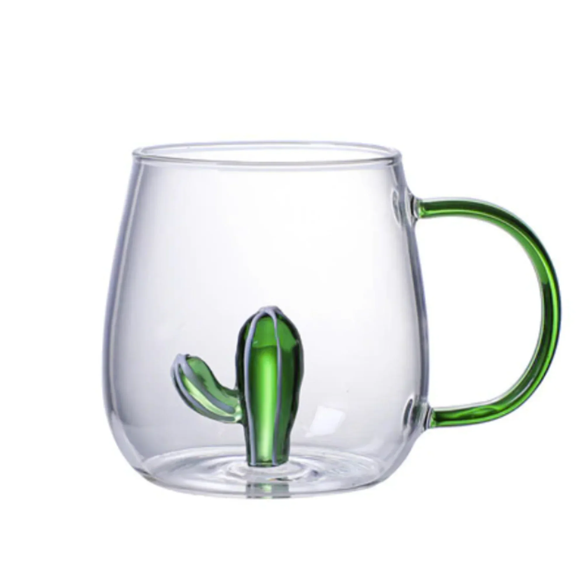 Animal Shape Glass Cup - Cute 3D Handle Mug (Squirrels) - Image 9