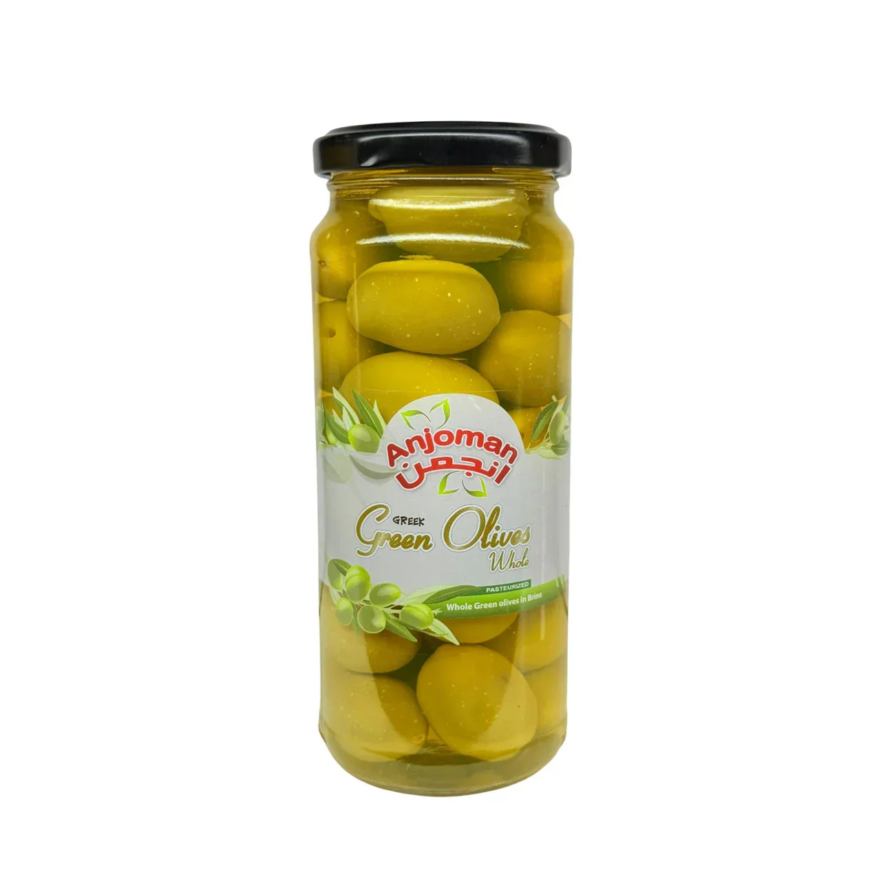 Anjoman Green Whole Olive (340g)