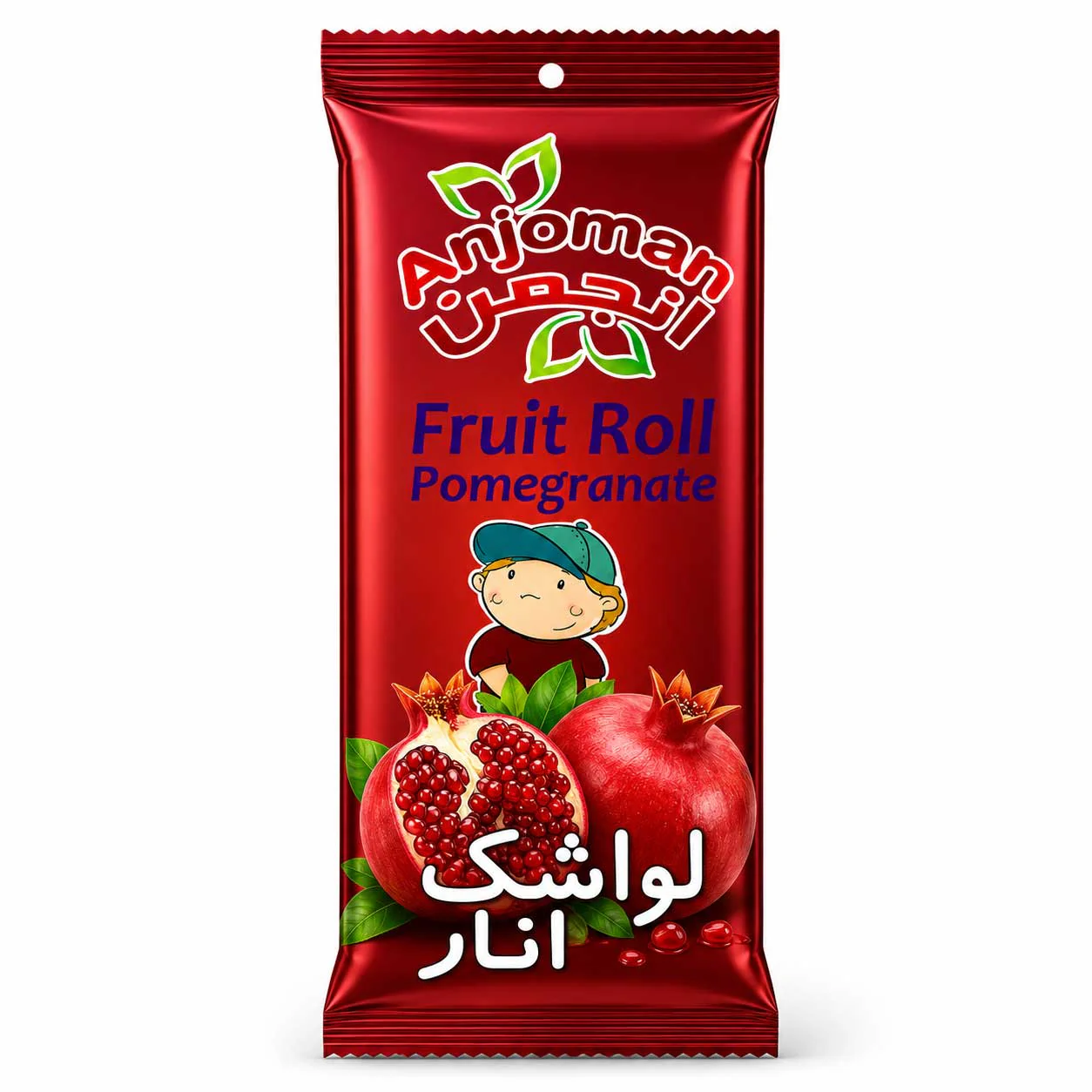 Anjoman Pomegranate Fruit Roll (Lavashak) (100g)