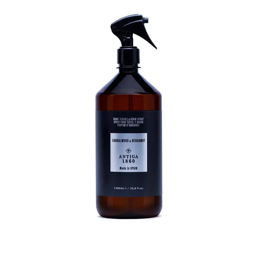 Antiga 1860 - Home Textile & Room Spray - Sandalwood & Bergamot (1L)