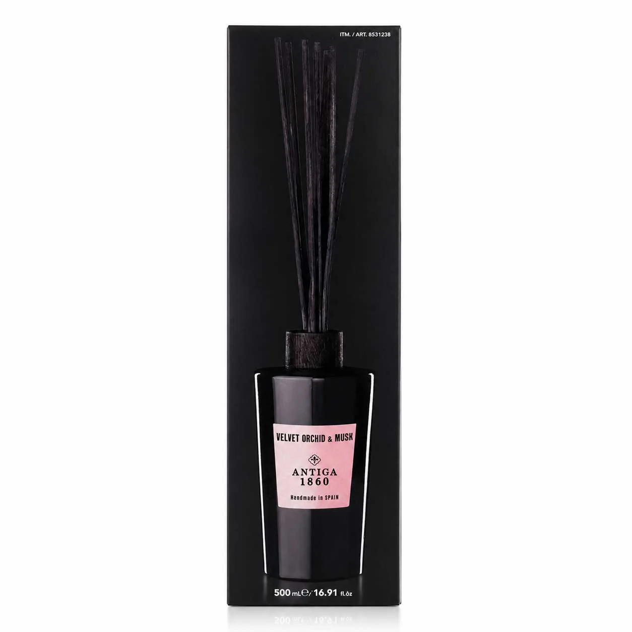 Antiga 1860 Luxury Reed Diffuser - Velvet Orchid & Musk (500ml) - Image 2
