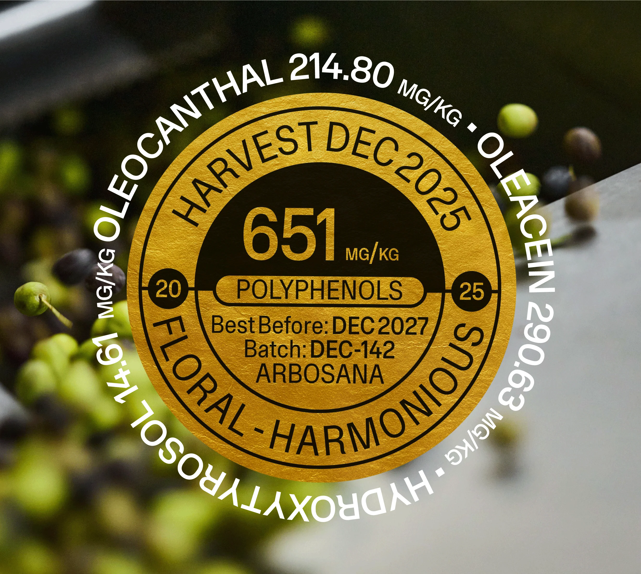ONSURI Arbosana Extra Virgin Olive Oil (500ml) - Image 2