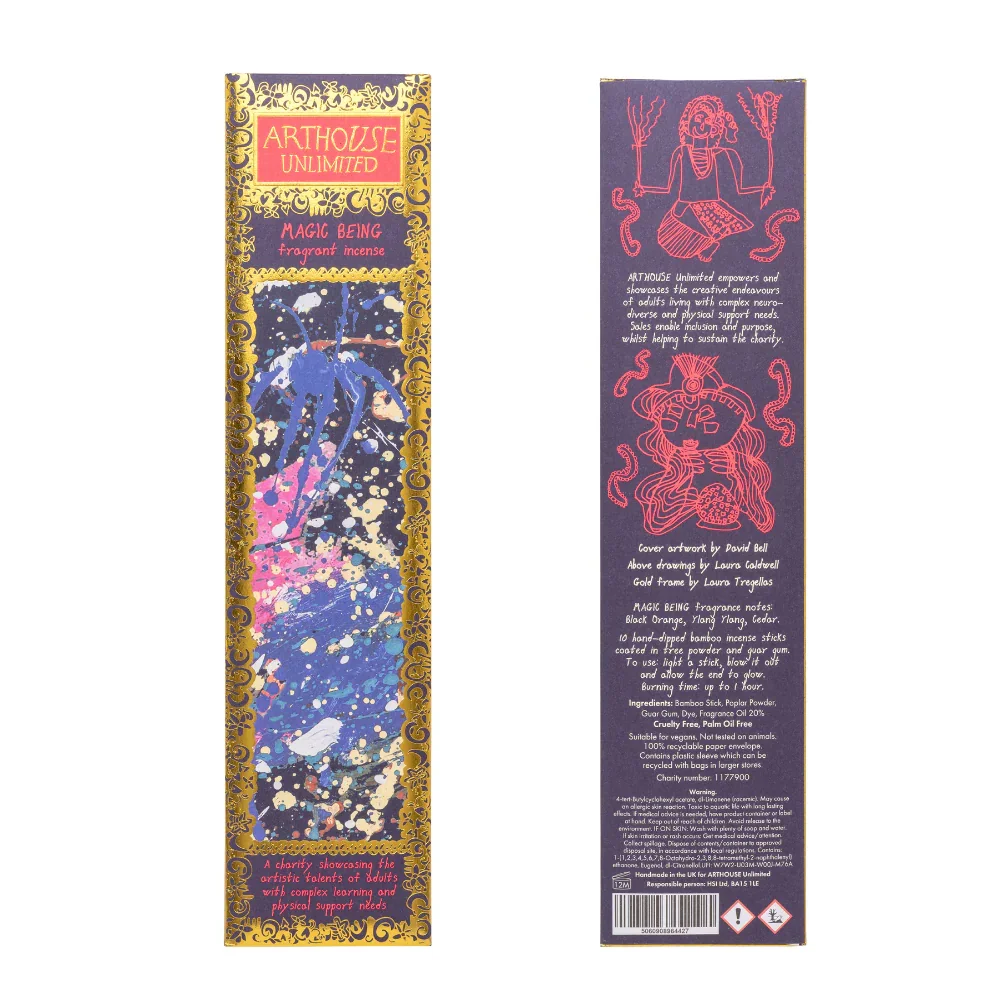 Arthouse Unlimited Magic Being Incense Sticks - Navy Rods - Image 3