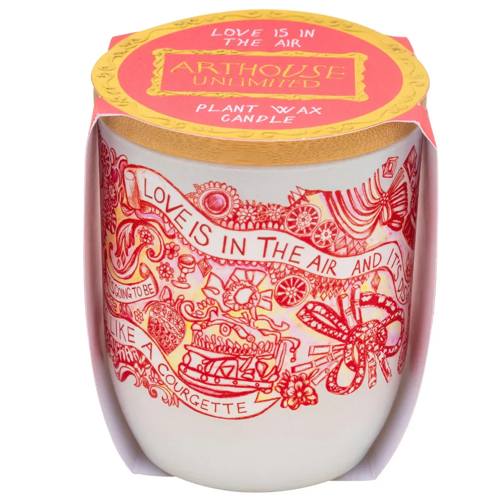 Arthouse Unlimited Plant Wax Candle - Love is in the Air - Image 3