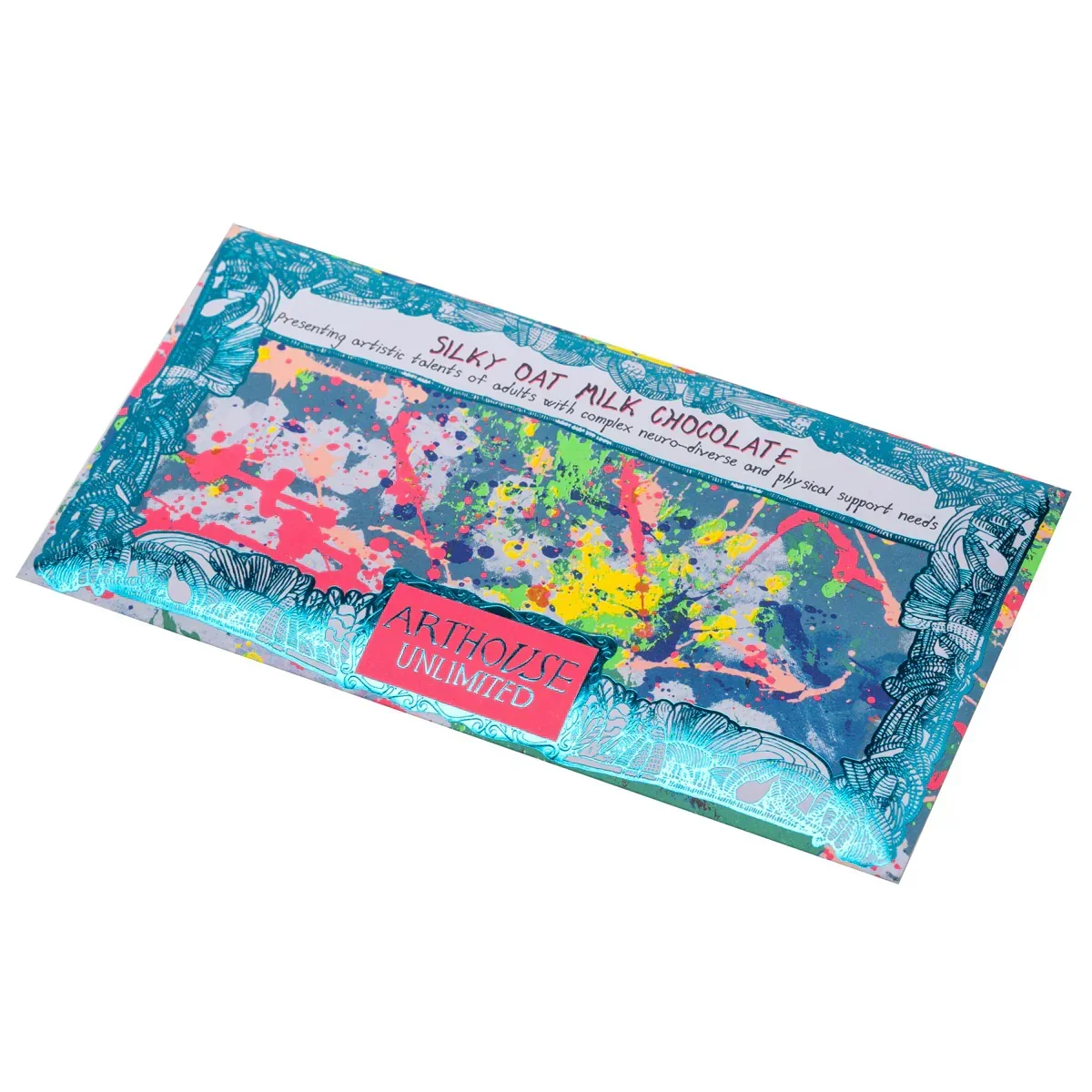 Arthouse Unlimited Silky Oat Milk Chocolate Bar - Spring (85g) - Image 4