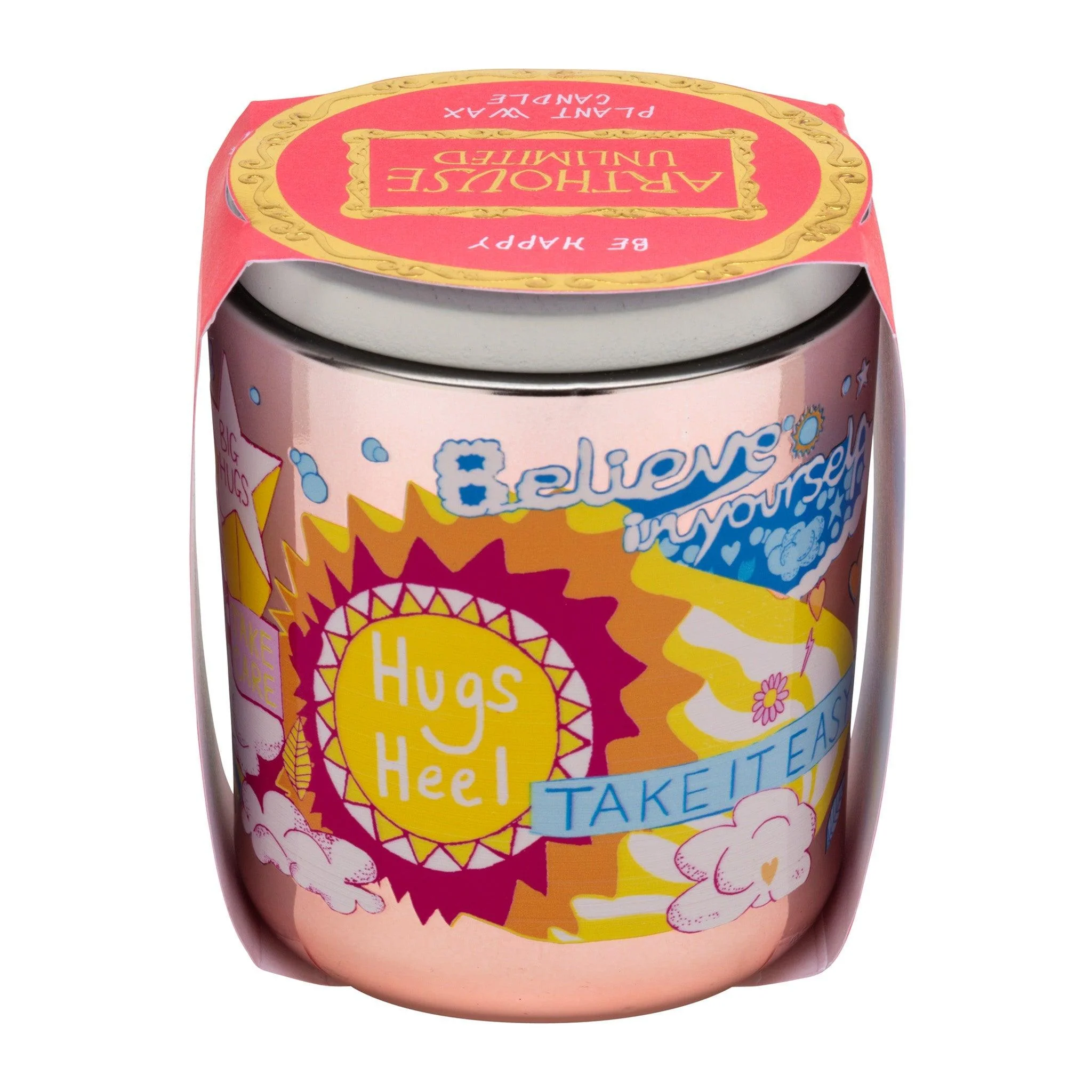 Arthouse Unlimited Wax Candle - Be Happy