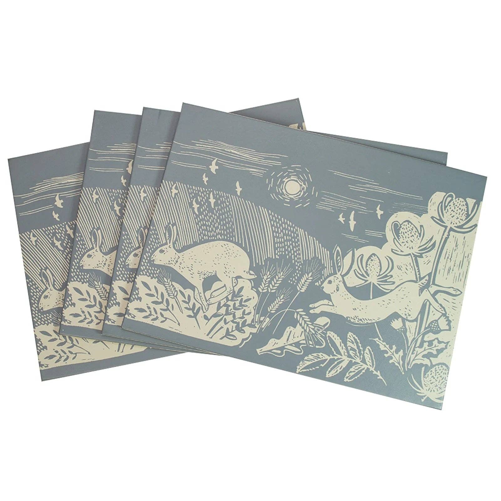 DMD Artisan Hare Set Of 4 Placemats - Image 2