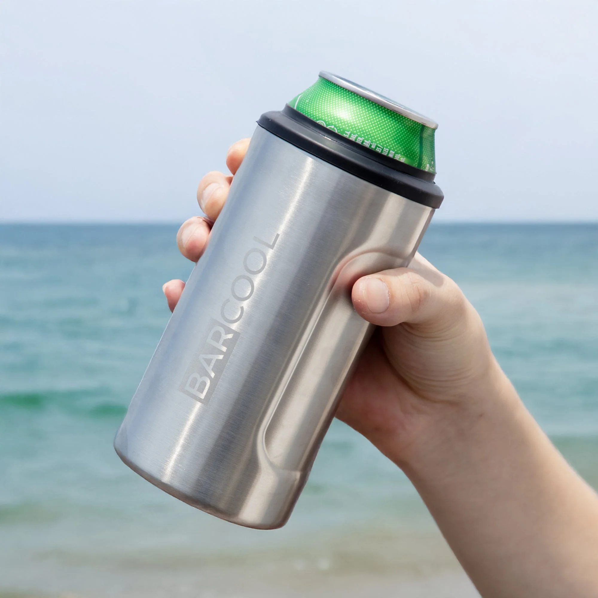 Barcool Insulated Beer Cooler and Tumbler with Opener SS - Image 11