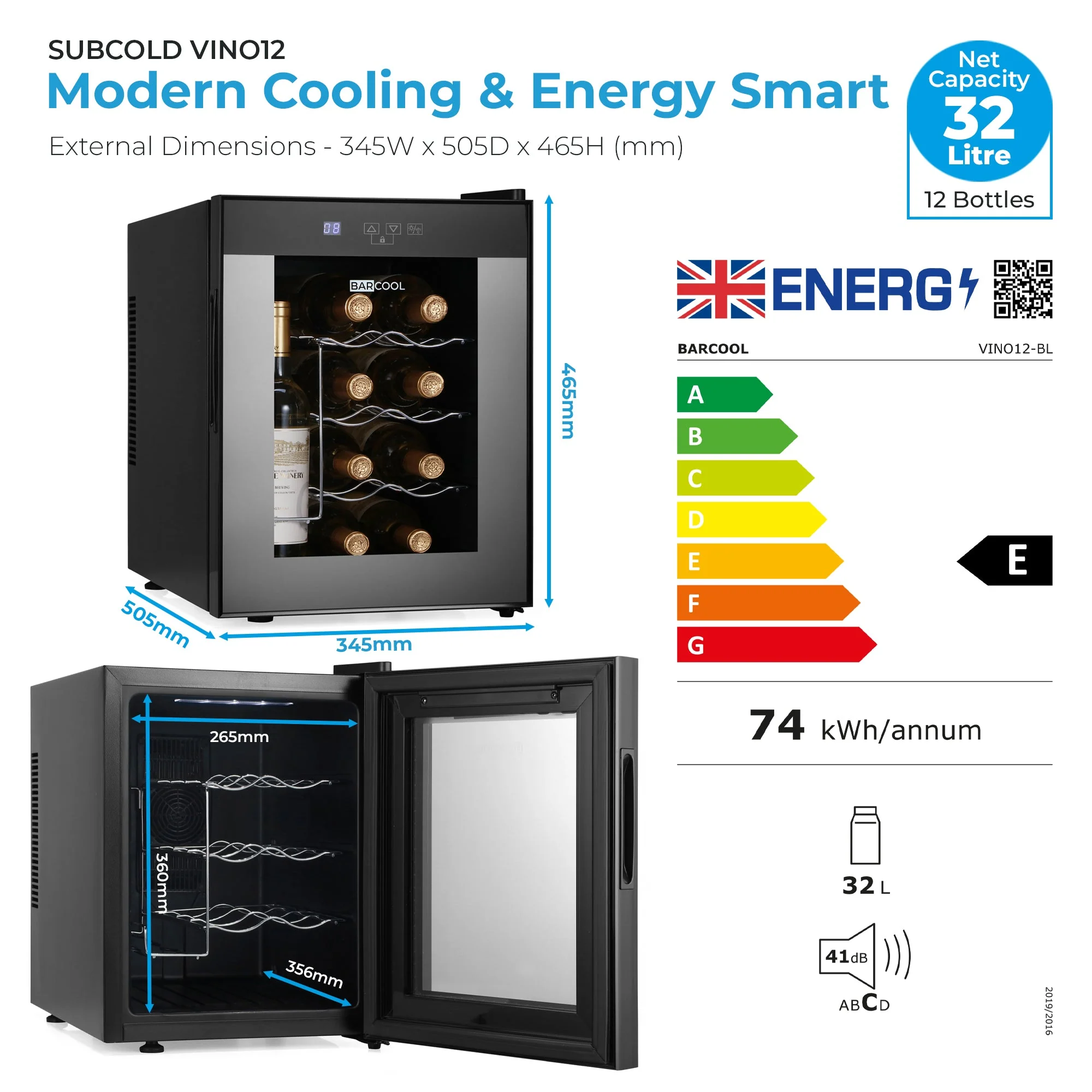 Barcool Vino12 LED Wine Cooler - Image 6