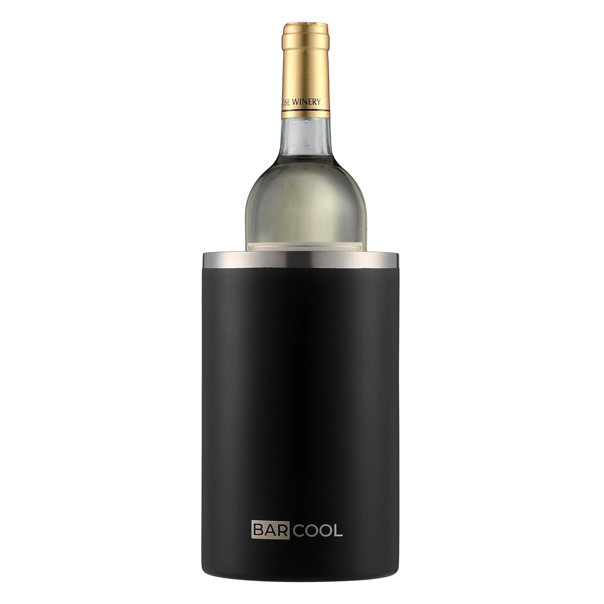 Barcool Wine Cooler Sleeve Black Stainless Steel - Image 7
