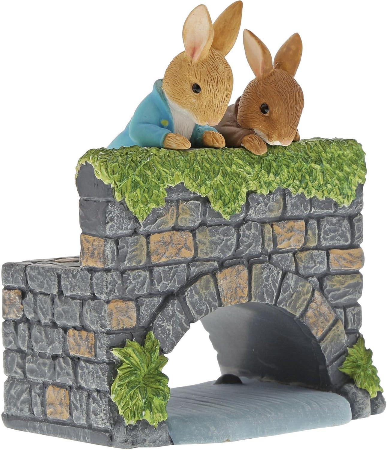 Beatrix Potter Peter & Benjamin On The Bridge Figurine - Image 2