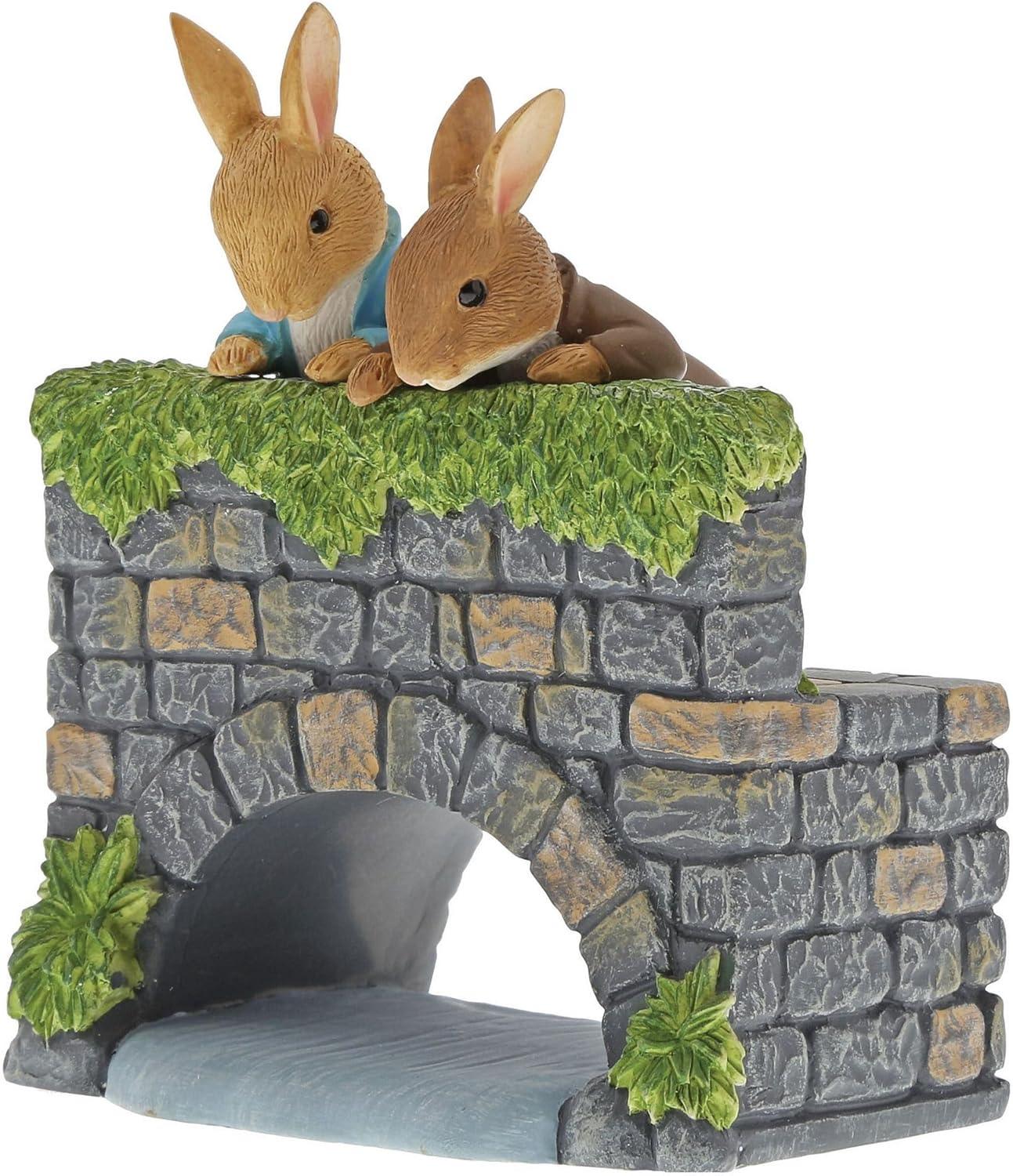Beatrix Potter Peter & Benjamin On The Bridge Figurine - Image 3