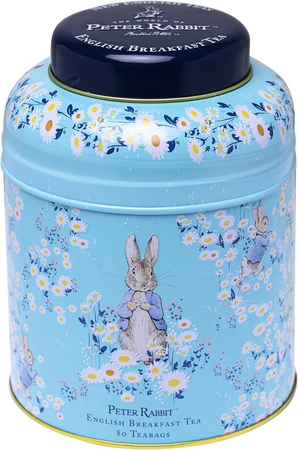 New English Teas Peter Rabbit Tea Caddy - 240 English Breakfast Tea Bags