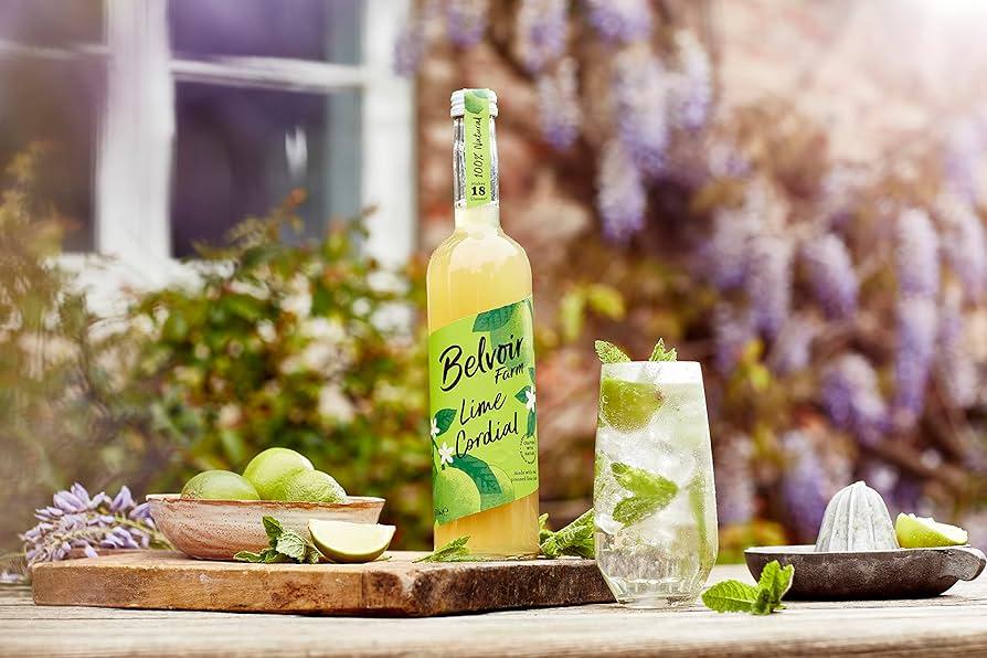 Belvoir Lime Cordial (500ml) - Image 2