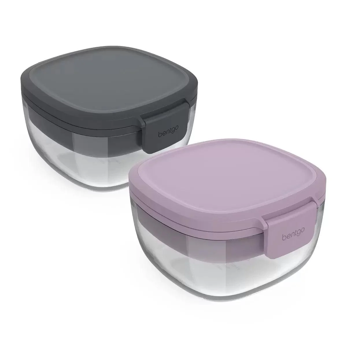 Bentgo All-In-One Glass Salad Container, 2 Pack - Image 2