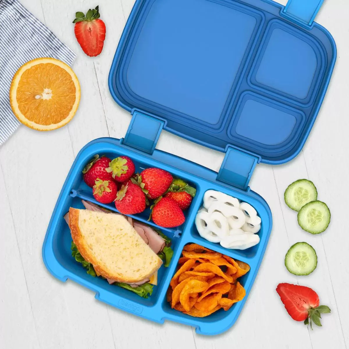 Bentgo Fresh Lunch Box Bundle, 2 Pack in 2 Colours - Purple - Image 3
