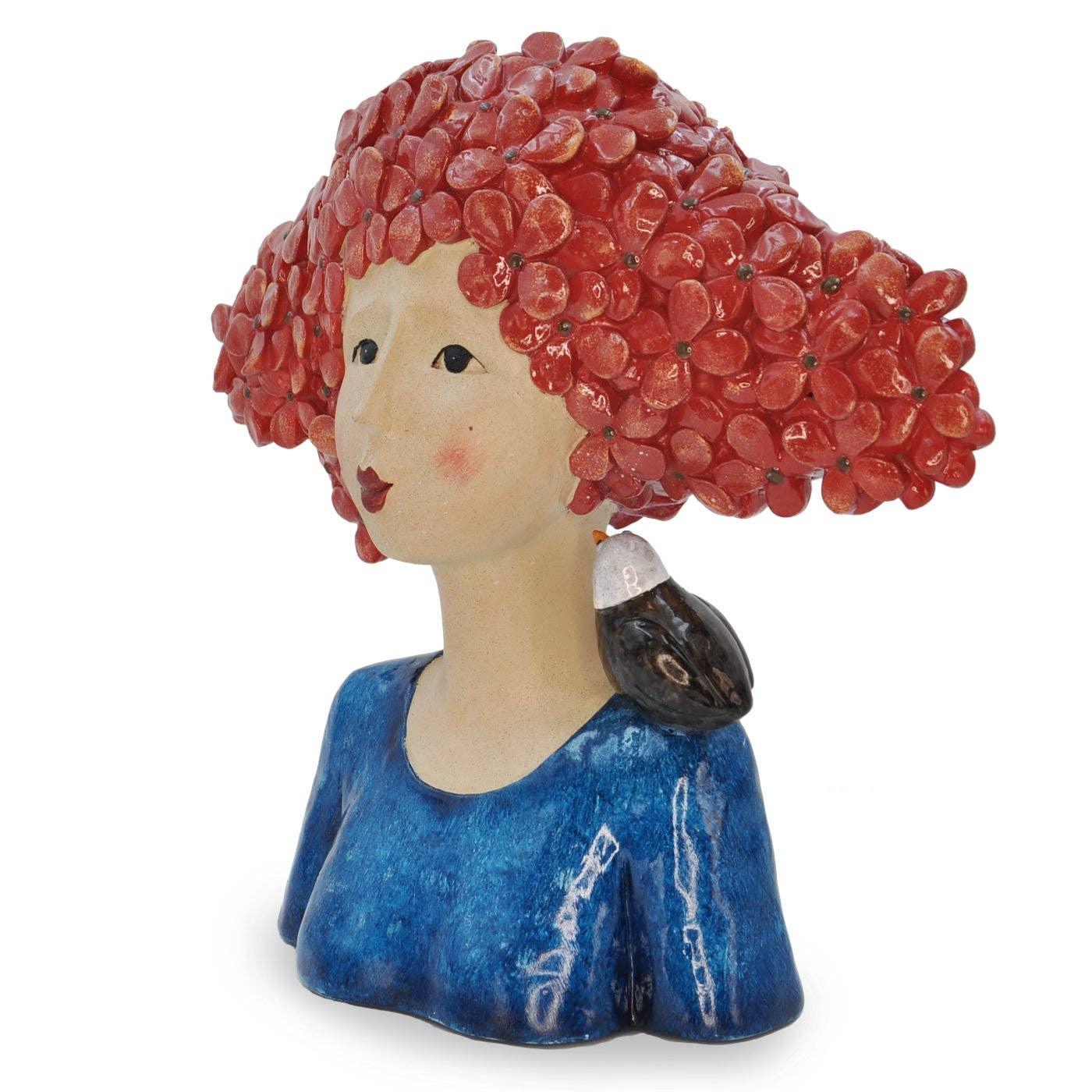 Bentley & Bo - Amélie - Red Haired Lady with Bird - Image 3
