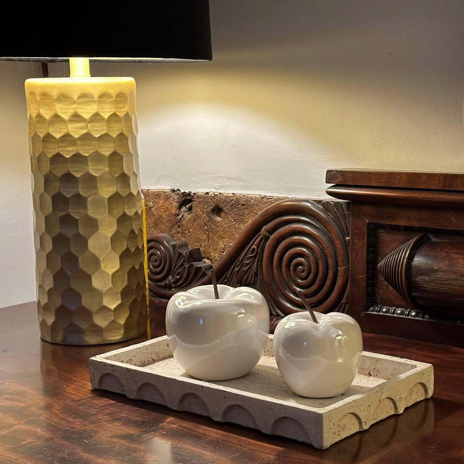Bentley & Bo - Pair of Porcelain Apples - Image 3
