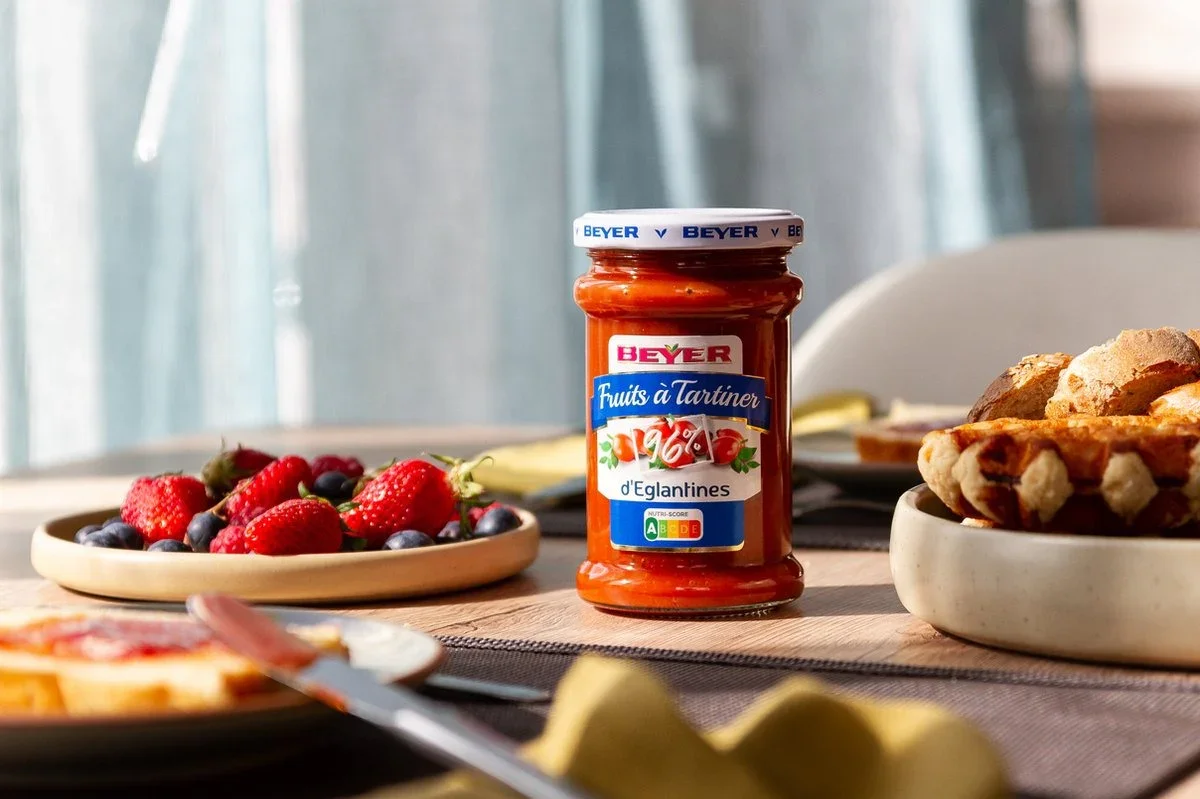 Beyer 96% fruit jam 3-pack (715g) - Image 2