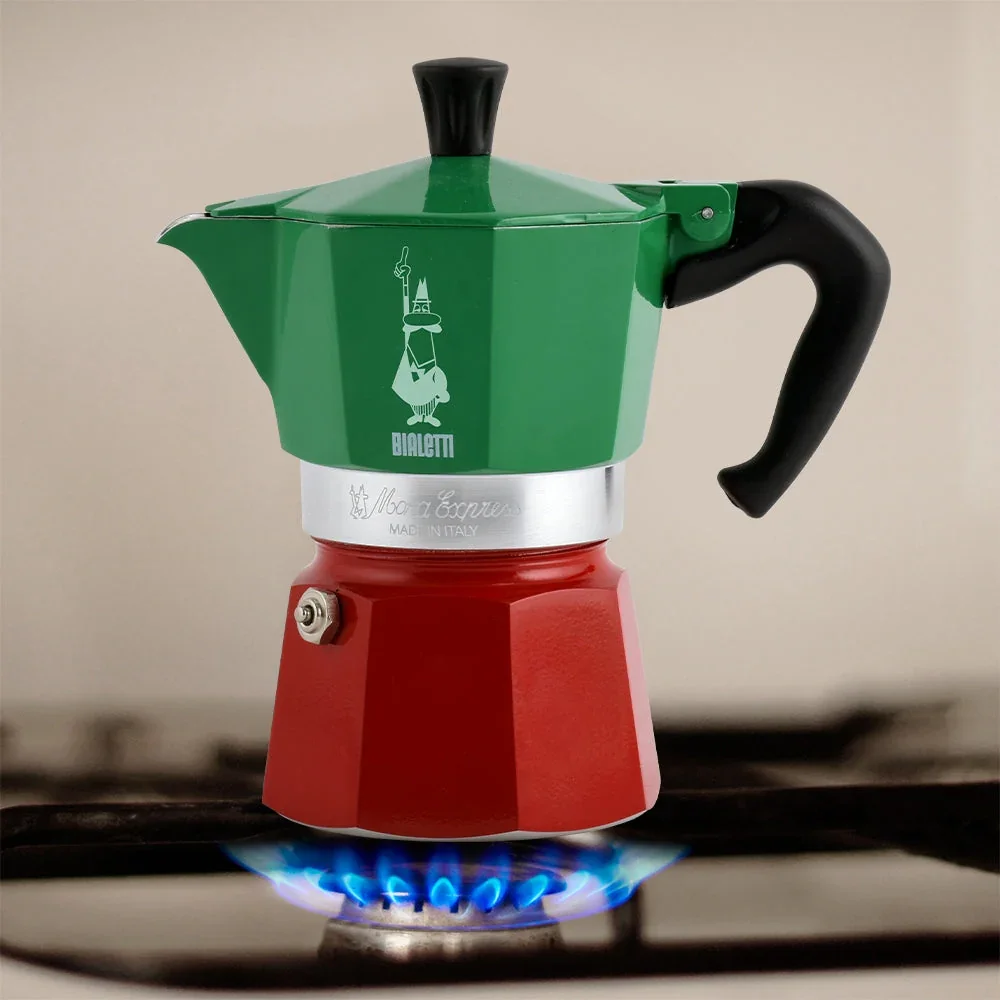Bialetti Moka Pot Moka Express Italia Coffee Maker- 3 Cups - Image 5