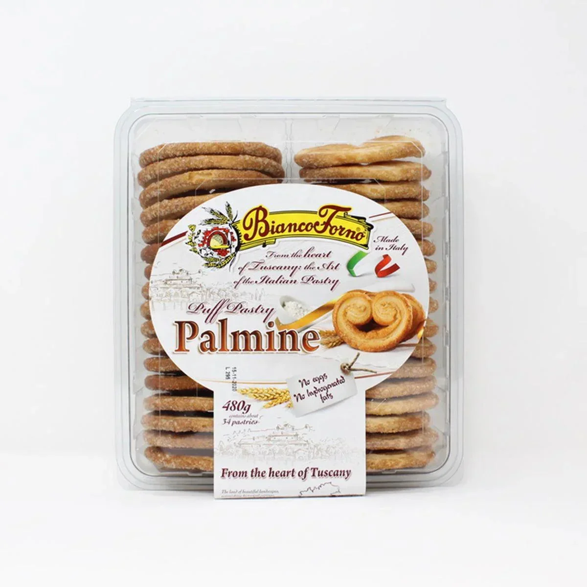 Bianco Formo Palmine Pastries (480g)