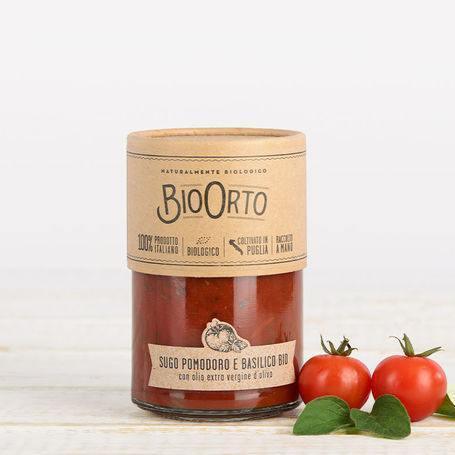 Bio Orto Organic Tomato & Basil Pasta Sauce (350g) - Image 2