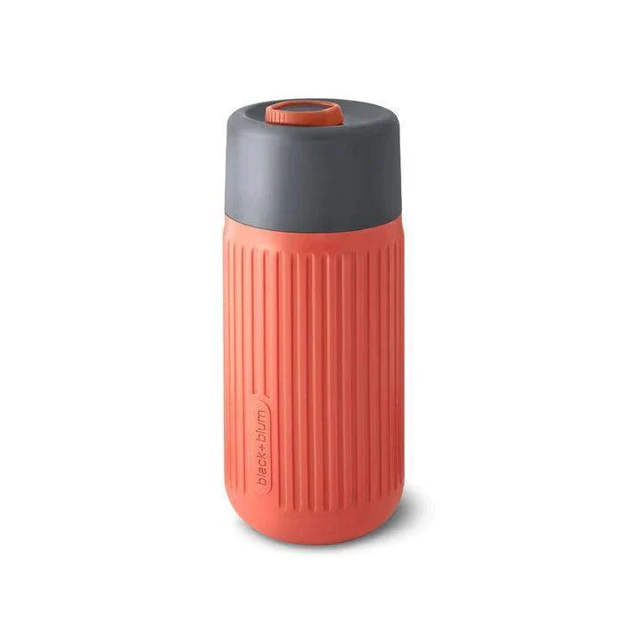 Black+Blum Glass Travel Cup With Silicone Cover (340ml) - Slate - Image 7