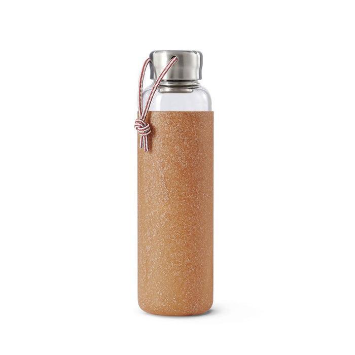 Black+Blum Glass Water Bottle (600ml) - Almond
