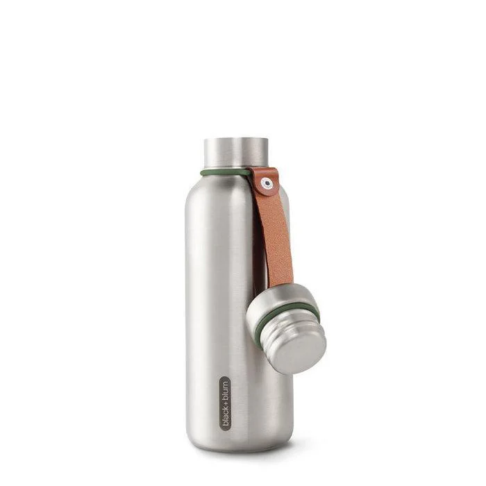 Black+Blum Stainless Steel Insulated Water Bottle 500ml - Olive - Image 4