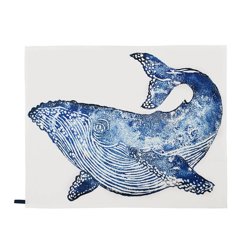 BlissHome - Creatures Tea Towel - Whale and Turtle Towel (set of 2) - Image 3