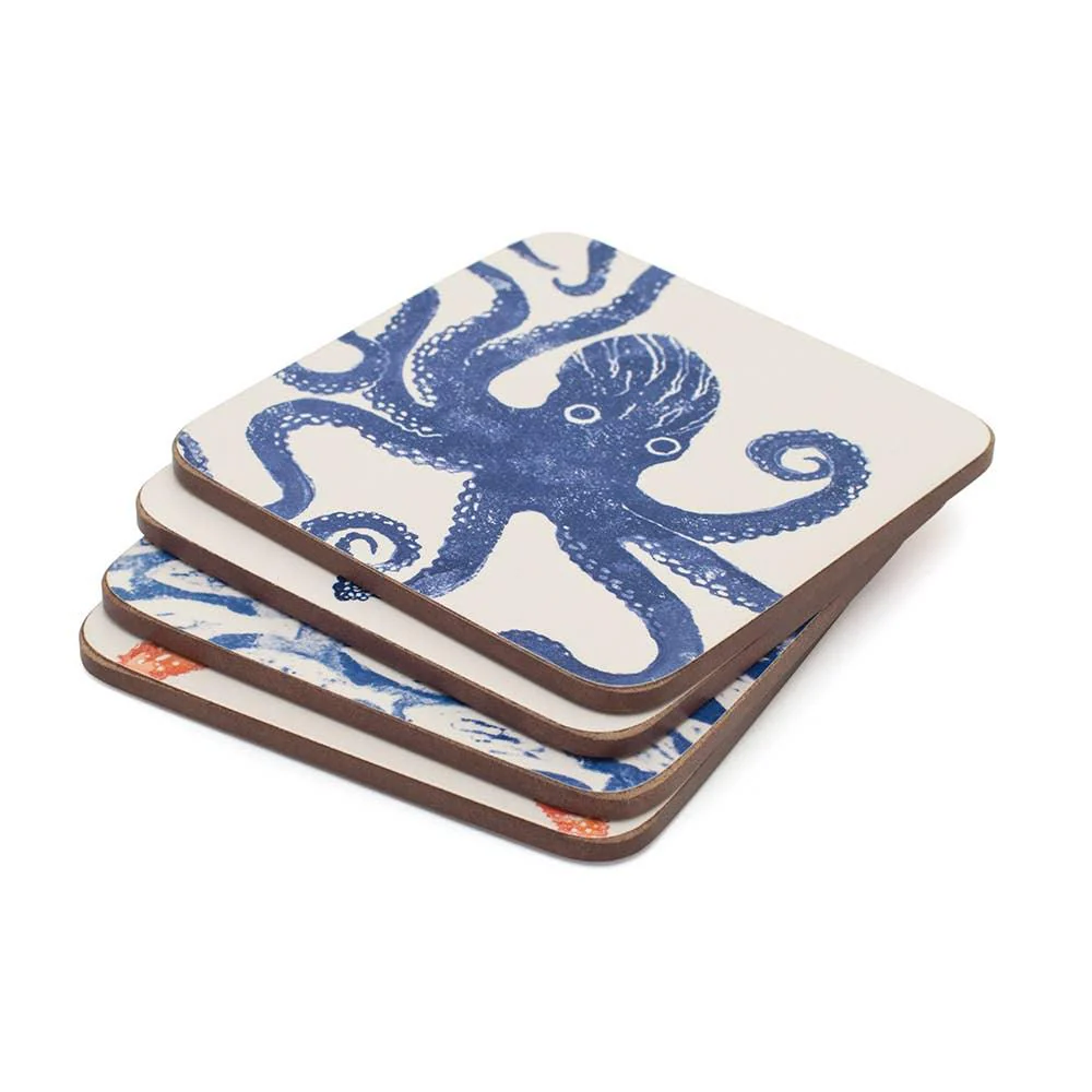 BlissHome - Ocean Creatures Animal Coasters (Set of 4) - Image 3
