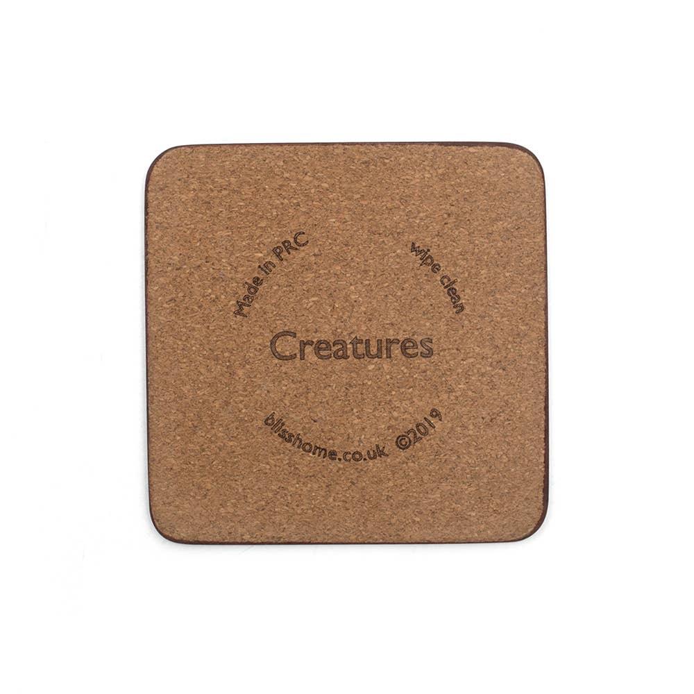 BlissHome - Ocean Creatures Animal Coasters (Set of 4) - Image 4
