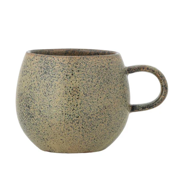 Bloomingville - Addison Mug, Green, Stoneware (Set of 3) - Image 3