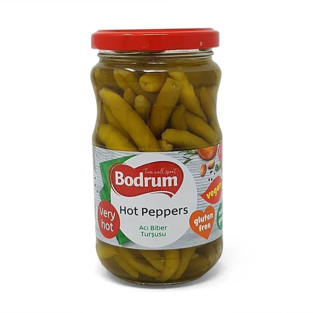 Bodrum Hot Peppers (330g)