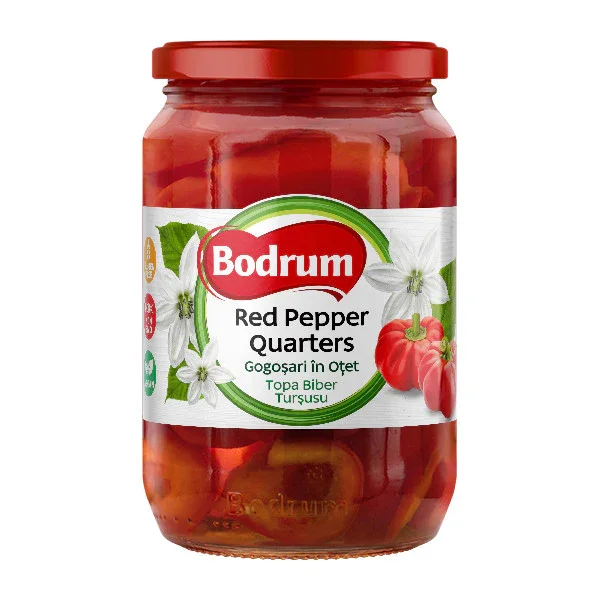 Bodrum Red Pepper Quarters - Gogosari (650g)
